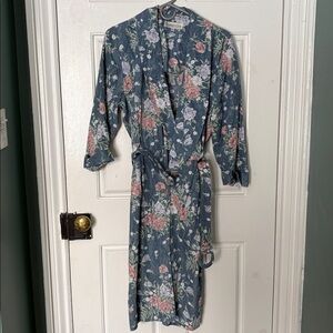 Sophisticate Vintage Wrap Style Floral Dress